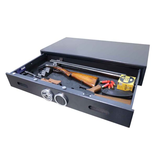 Schubladentresor / Unterbetttresor Sicherheitsstufe S1 mit Schlüsselschloss