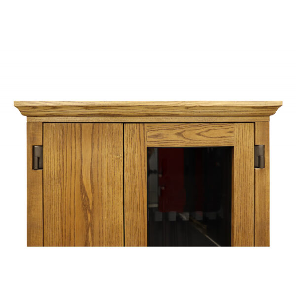 Glas-Waffenschrank 840 Vitrine mit Fachböden und Elektronikschloss - Grad 1 nach EN 1143-1