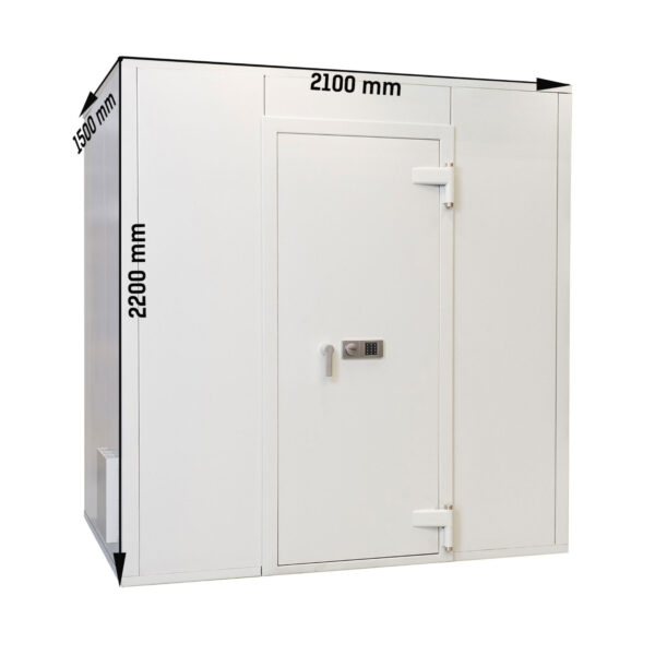 EuroVault Widerstandsgrad 1 nach EN 1143-1 – Begehbarer Waffenraum/ Panikraum/ BTM-Raum