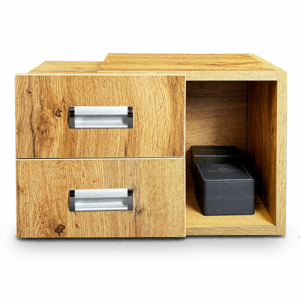 Schmuckbox mit 2 Schubladen (2)