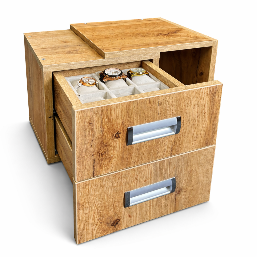 Schmuckbox mit 2 Schubladen (3)