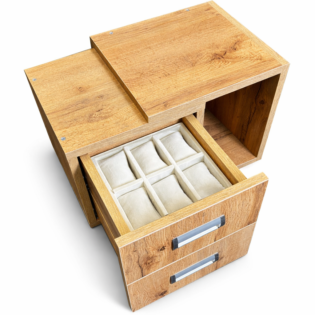 Schmuckbox mit 2 Schubladen (7)